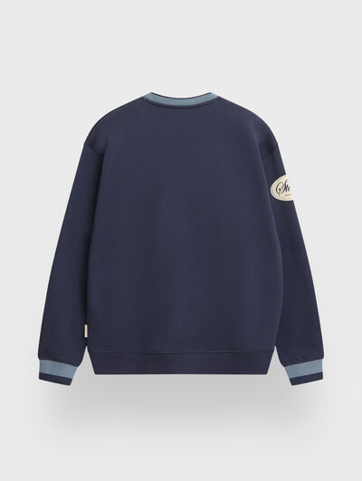 SUDADERA START AZUL MARINO