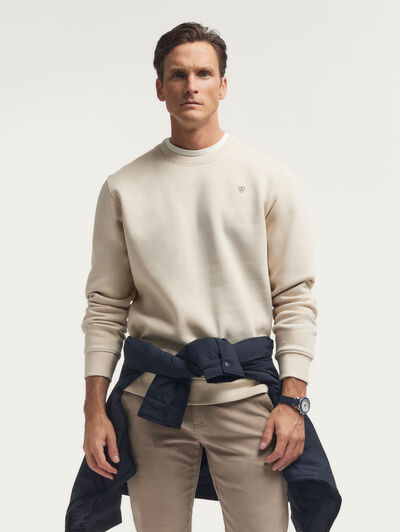 SUDADERA BASICA CRUDO