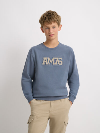 SUDADERA OFFICIAL KIDS AZUL