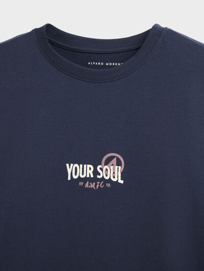 CAMISETA SOUL AZUL MARINO