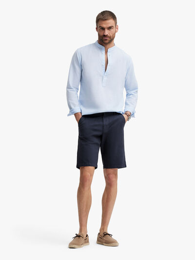 BERMUDA ELVIS AZUL MARINO