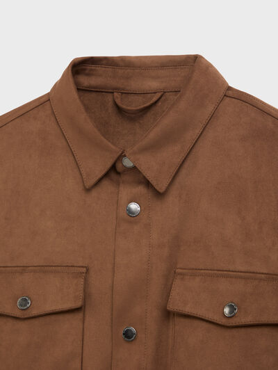 CAZADORA THAMES MARR&Oacute;N