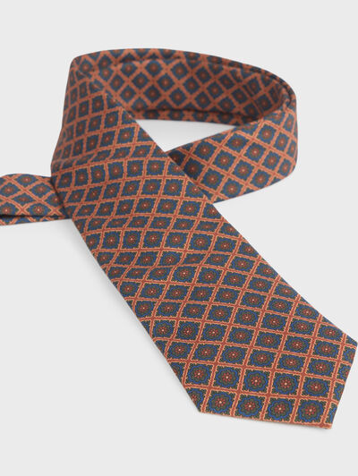 CORBATA PRINTED AZUL