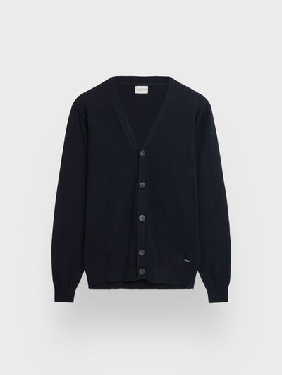 CARDIGAN TURNER AZUL MARINO