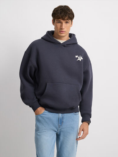 SUDADERA WILD AZUL MARINO