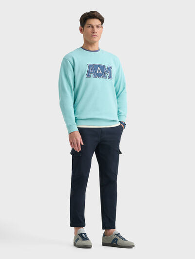 SUDADERA ORIGEN VERDE AGUA