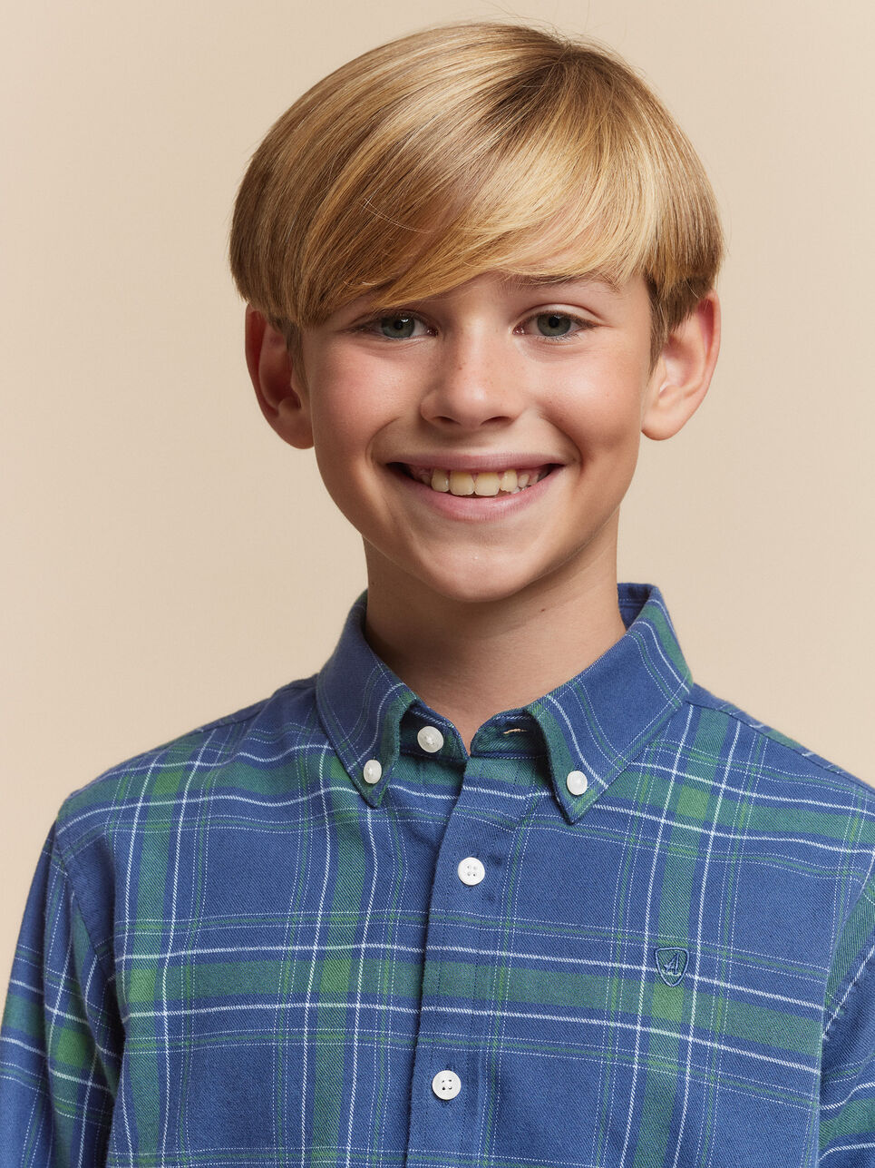 CAMISA FLANNEL TARTAN KIDS