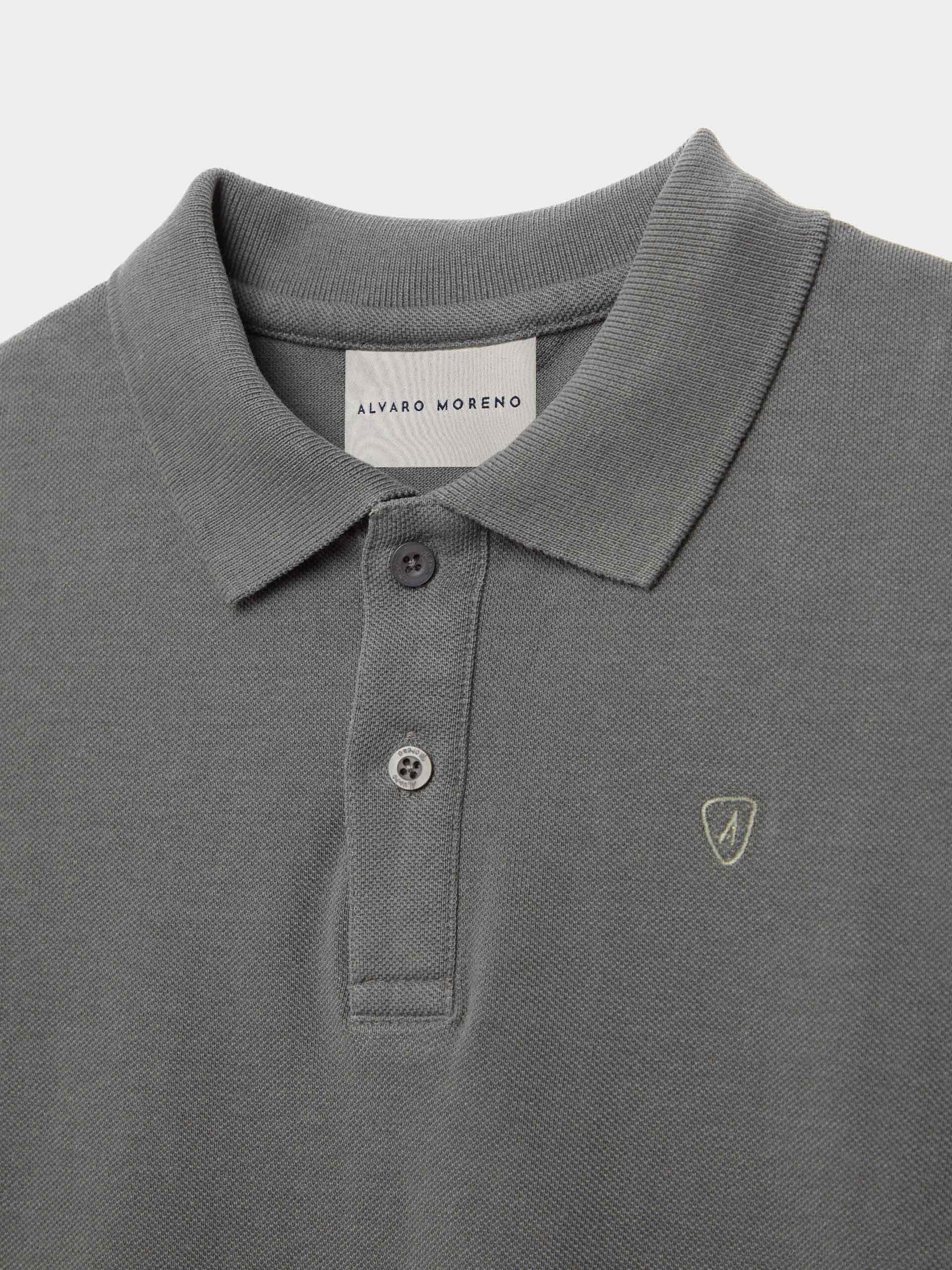 POLO BASIC KIDS AZUL