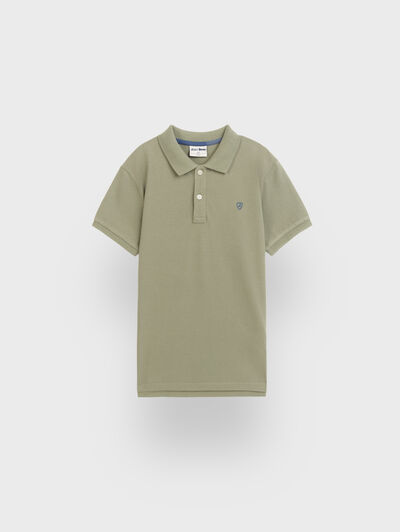 POLO BASIC KIDS VERDE