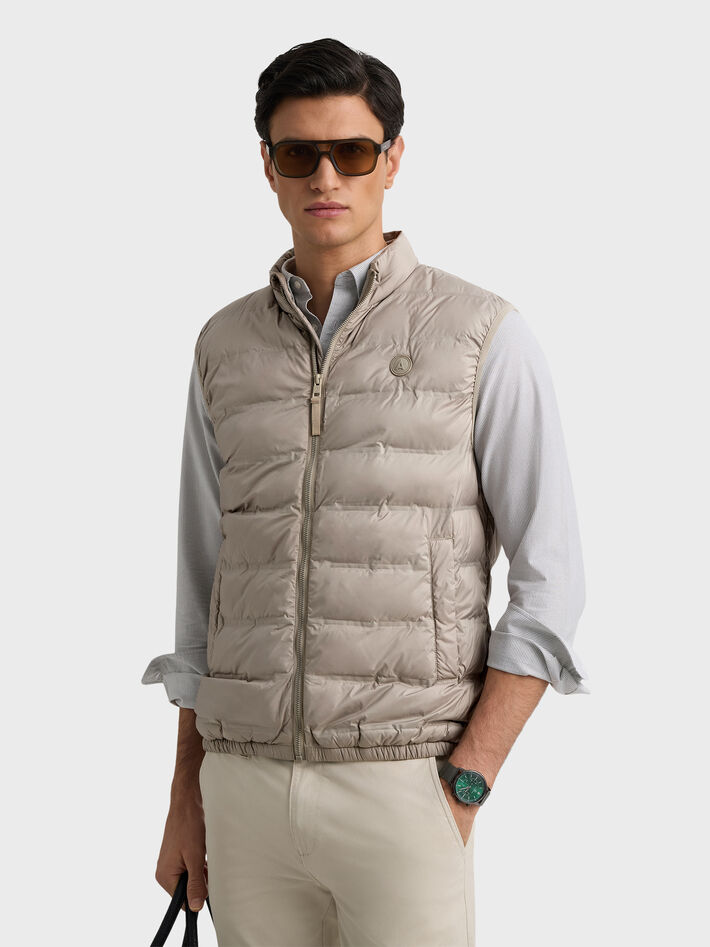 CHALECO DENNIS BEIGE