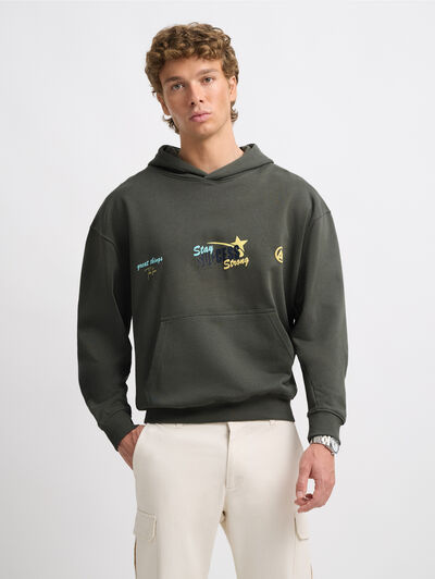 SUDADERA STRONG VERDE