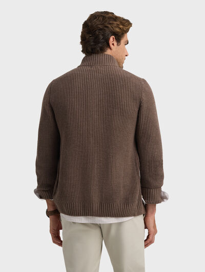 CARDIGAN HECTOR MARRÓN