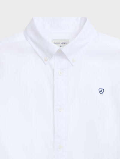 CAMISA POPELIN DYE BLANCO