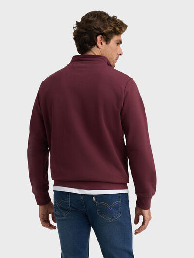 SUDADERA SIMPLY BURDEOS