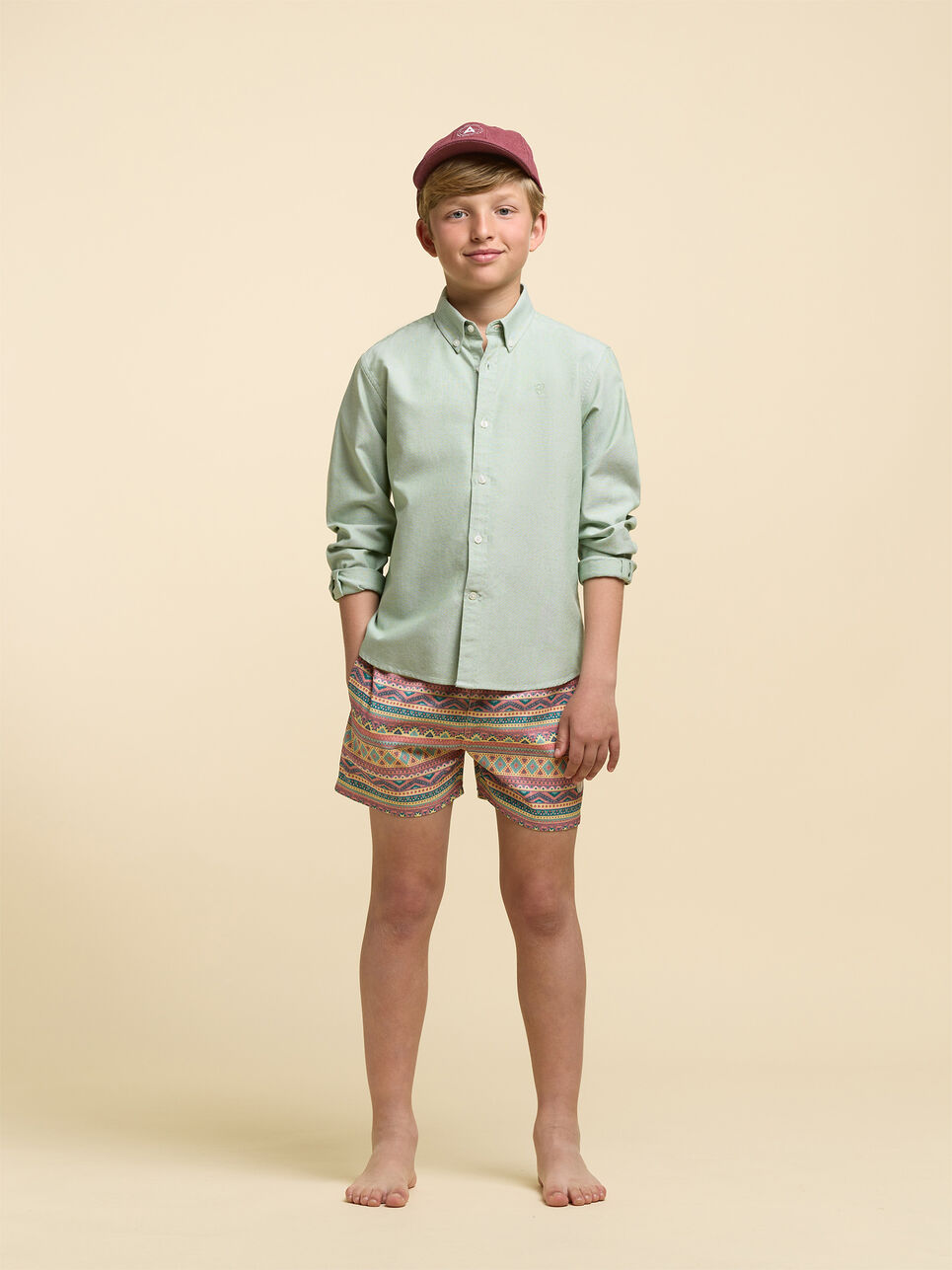 CAMISA OXFORD SOLID KIDS