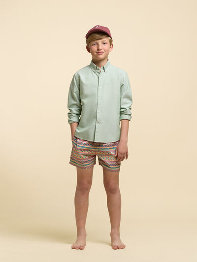 CAMISA OXFORD SOLID KIDS
