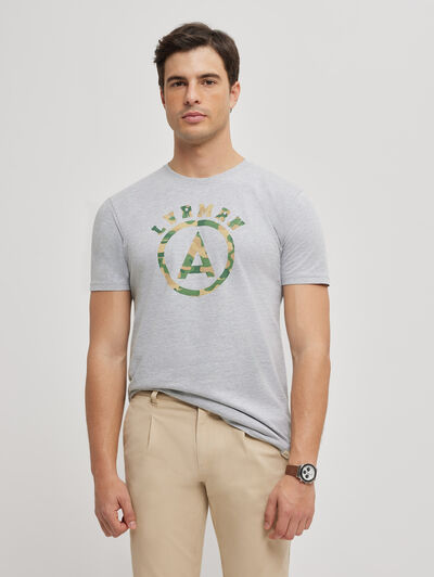 CAMISETA CAMOUFLAGE GRIS