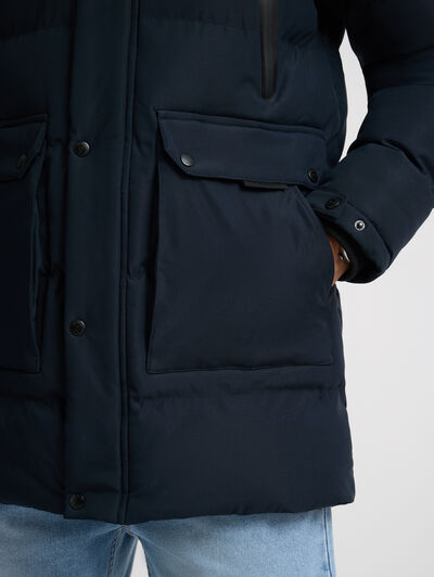 PARKA STEVE AZUL MARINO