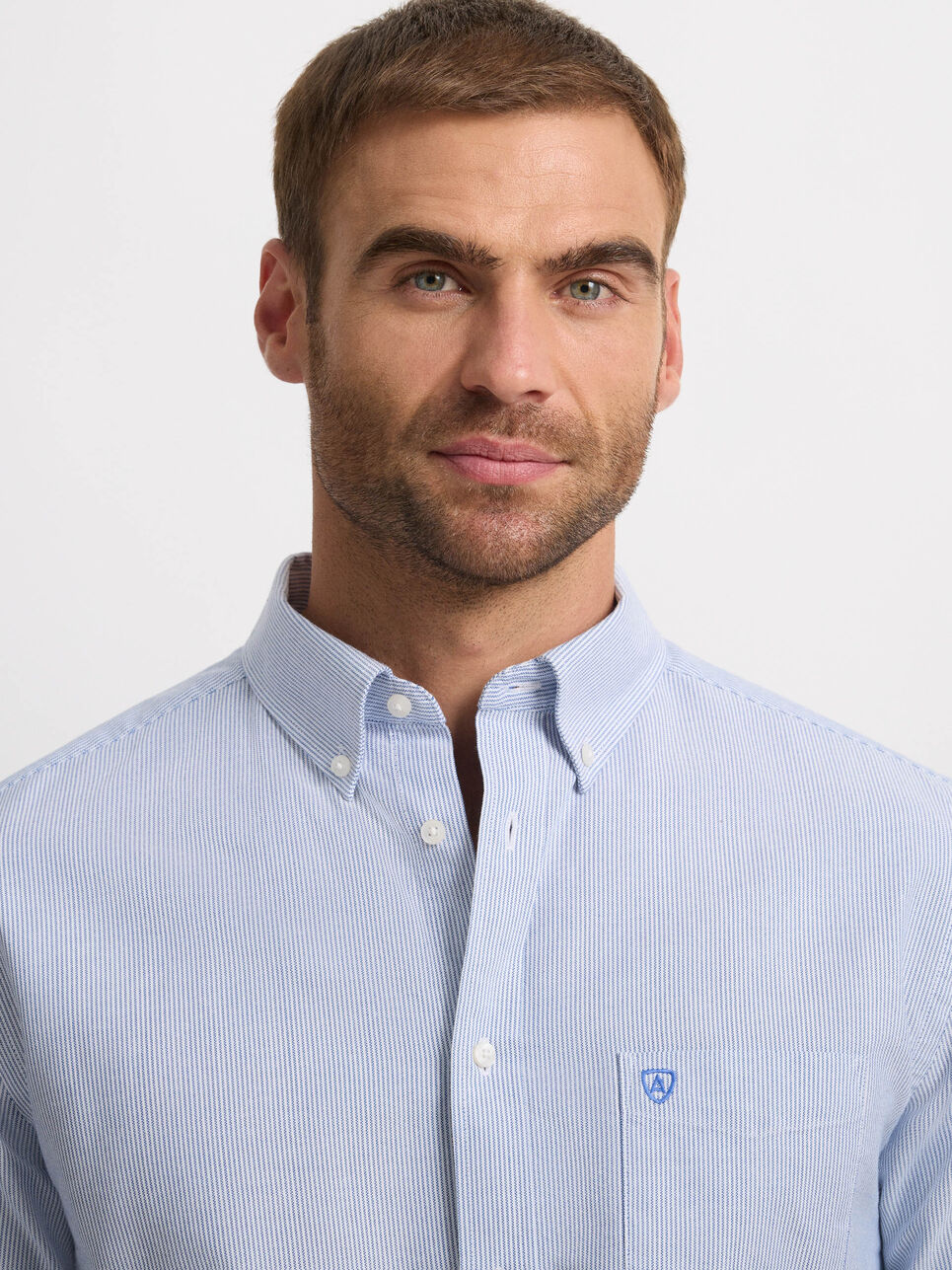 CAMISA MIL RAYAS POCKET