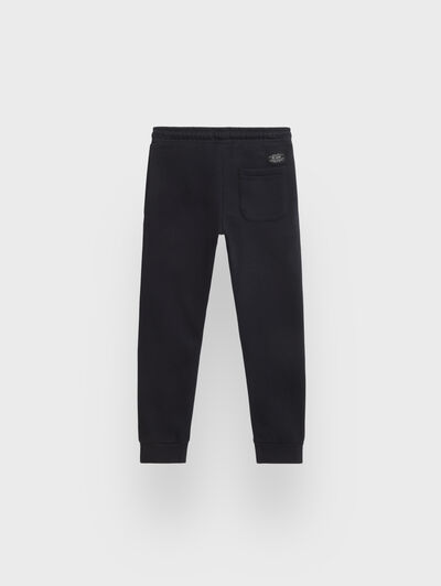 JOGGER BASIC KIDS AZUL MARINO