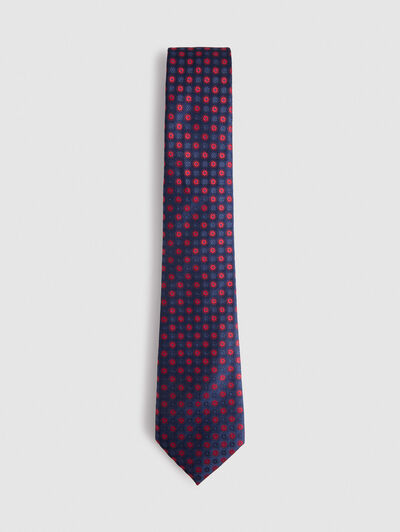 CORBATA JACQUARD MF ROJO