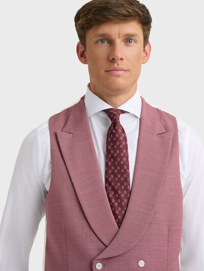 CHALECO PANAMA BURDEOS