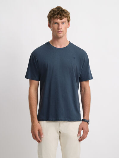 CAMISETA BASICA AZUL