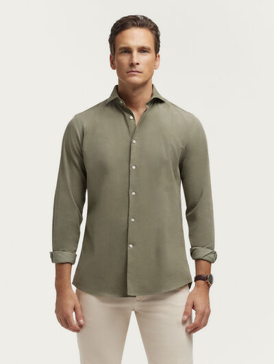 CAMISA MICROPANA JACK VERDE