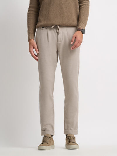 PANTALON FRANELA BEIGE