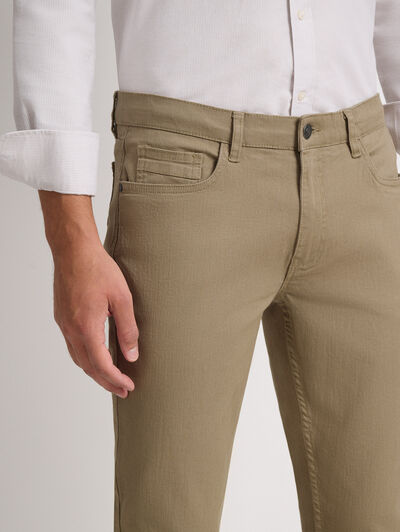 PANTALON 5 POCKETS CAMEL