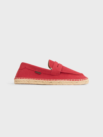 ESPADRILLES MOCASIN ROJO