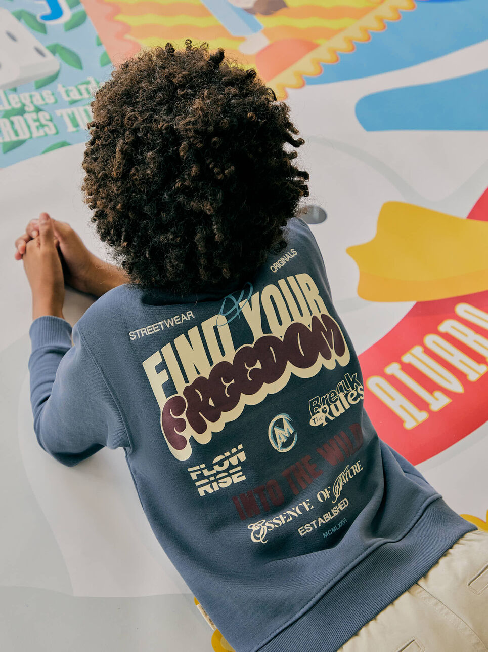 SUDADERA FREEDOM KIDS