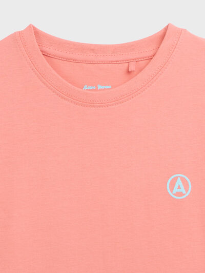 CAMISETA COCONUT KIDS CORAL