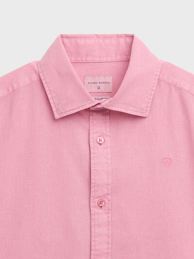 CAMISA LINO GD ROSA