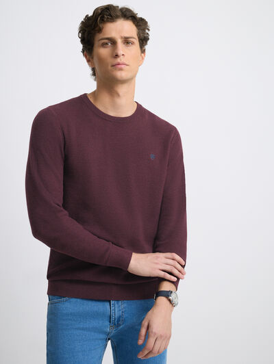 JERSEY BOLSON BURDEOS