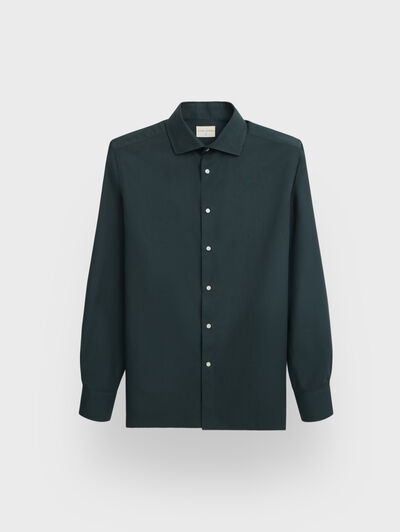 CAMISA TWILL PEACH VERDE