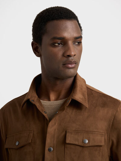 CAZADORA THAMES MARR&Oacute;N