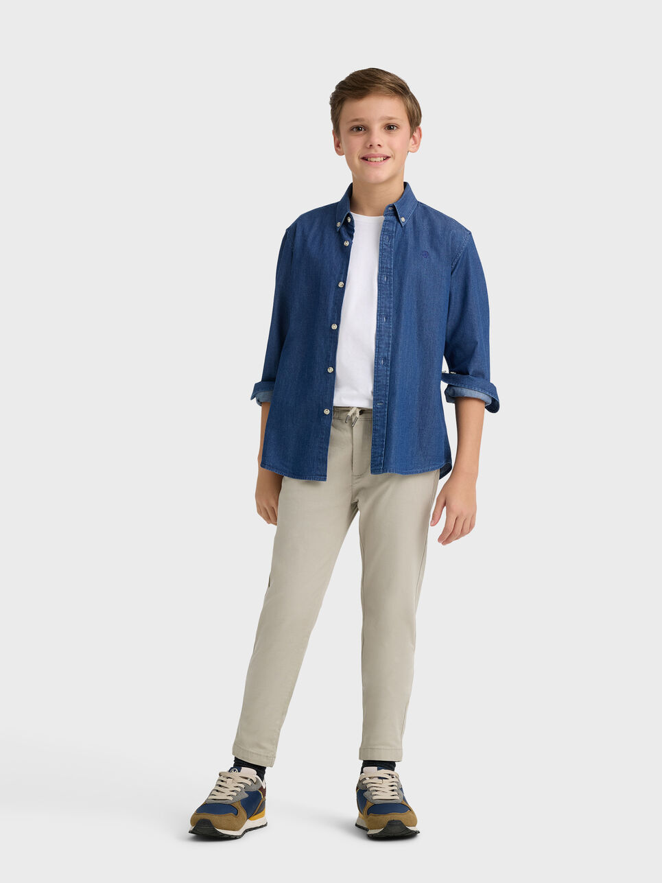 CAMISA DENIM BUTTON DOWN KIDS