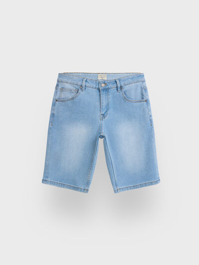 BERMUDA DENIM 5P AZUL