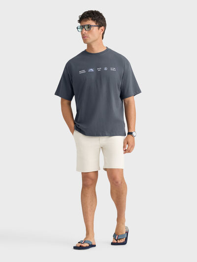 CAMISETA WORLD AZUL MARINO