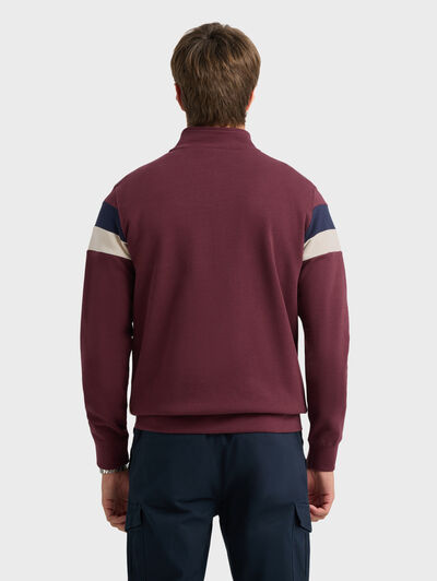 SUDADERA BROS BURDEOS