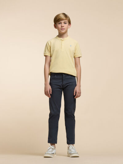 PANTALON 5 BOLSILLOS KIDS AZUL MARINO