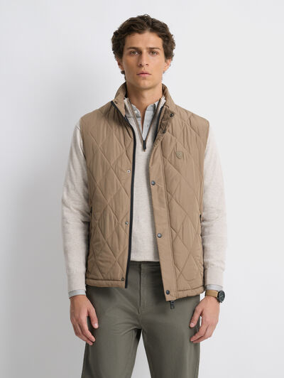 CHALECO DRACO CAMEL