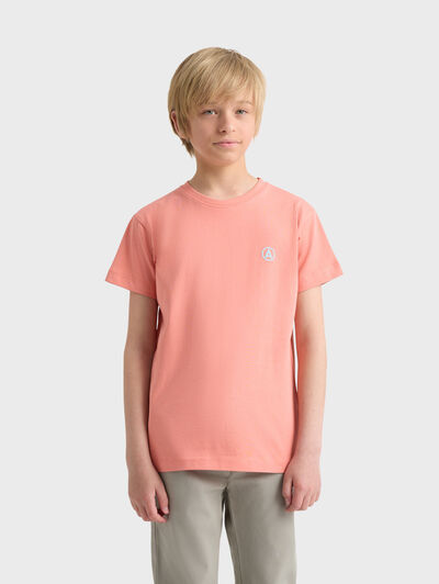 CAMISETA COCONUT KIDS CORAL