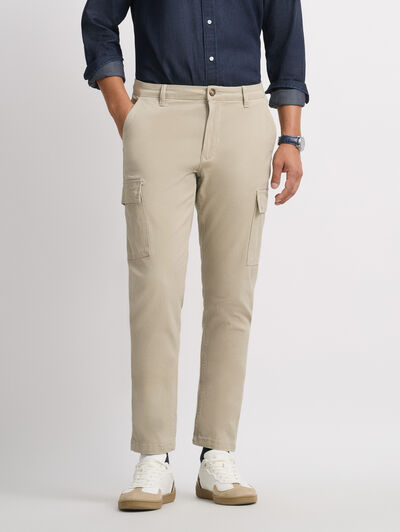 PANTALON CARGO ELVIS BEIGE