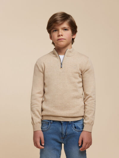 JERSEY LORENZO KIDS BEIGE