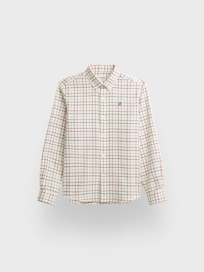 CAMISA FLANNEL CHECKS KIDS BURDEOS