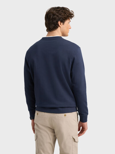 SUDADERA MARITIME AZUL MARINO