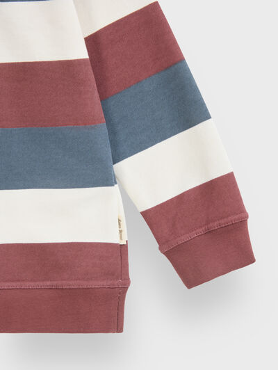SUDADERA POLO BLADE KIDS BURDEOS