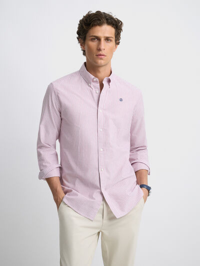 CAMISA OXFORD KODAC BURDEOS